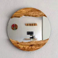 آینه روستیک گرد