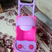 کالسکه عروسک و میز ارایش موزیکال
