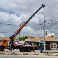 خدمات جرثقیل کفی دار ۱۶ تن و ۲۵تن