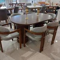 میز و صندلی ناهار خوری مدل اِچ