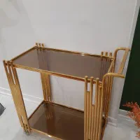 میز چرخ دار کنار سالنی|بوفه، ویترین، کنسول|شاهینشهر, مخابرات (شهید بهشتی)|دیوار