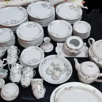 ظرف ظروف اصل گل میوه کریستال چینی|ظروف سرو و پذیرایی|آمل, |دیوار