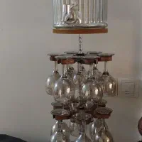 کلمن شیشه ای ۳ طبقه