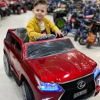 ماشین شارژی لکسوس 5870چهار موتور سه سرعته|اسباب‌بازی بچه|یزد, |دیوار