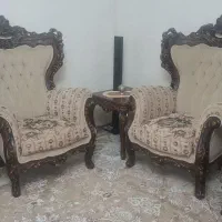 مبل ۹نفره تمام چوب راش بسیار تمیز