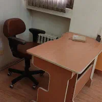 میز کامپیوتر وصندلی گردان