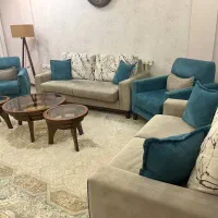 مبل هفت نفره با ۳ عدد جلو‌مبلی ( برند ستاره شرق)