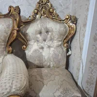 مبل سلطنتی ۷ نفره با میز و عسلی و نهارخوری ۴ نفره|مبلمان خانگی و میز عسلی|تهران, عباسی|دیوار