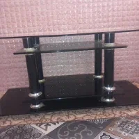 میز تلویزیون شیشه ای