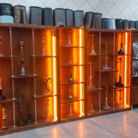 چوبی .نورپردازی.منحنی