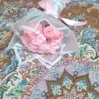 گل روبانی زیبا|گل مصنوعی|بجنورد, |دیوار