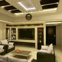 گچ کاری وابزار و نور مخفی ساختمان