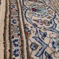 اردکان دست بافت 6متری لاکی و سفید|فرش|فردیس, شهرک ناز|دیوار