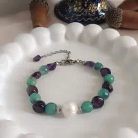 دستبندهای زنانه همه سنگ اصلی