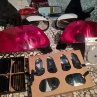 لوازم ۲۰۶(آینه بقل چراغ خطرآینه وسط دیرچه کولر و)