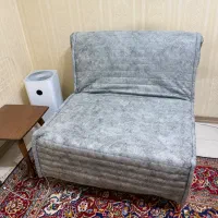 مبل تختخواب‌شو تک‌نفره کم‌جا و کاربردی