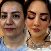 میکاپ vpو شنیون