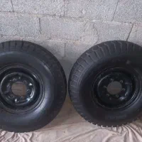 رینگ و لاستیک نیسان۷۵۰ دنا|قطعات یدکی و لوازم جانبی|آستانه اشرفیه, |دیوار