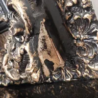 آیینه شعمدان چوبی|بوفه، ویترین، کنسول|باسمنج, |دیوار