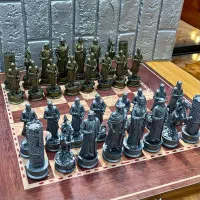 مهره ی شطرنج پلی استر و چوبی|کلکسیون و سرگرمی|تبریز, |دیوار