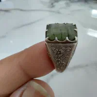 انگشتر نقره رکاب دست ساز