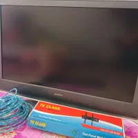 فروش تلویزون سونی با پایه نگهدارنده  و کابل hdmi