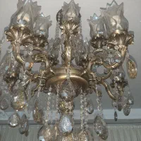 لوستر برنز مارک علیجناب برنز خالص|لوستر و چراغ آویز|کرمانشاه, |دیوار