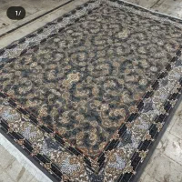 فرش نگار سرمه ای