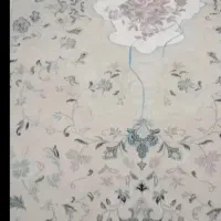 فرش سالم ۶ متری زمینه کرم گلدار آنتیک و درجه یک|فرش|بابلسر, |دیوار