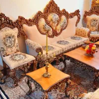 سرویس مبلمان استیل سلطنتی*کلاف درشت*