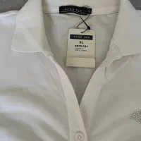 تیشرتسفیددرجه ۱ تمام ابریشمی ترک سایزxl با اتیکت