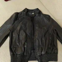 کاپشن چرم بچه گانه مارک