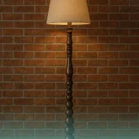 ست آباژور چوبی خراطی شده|چراغ خواب و آباژور|مشهد, آبکوه|دیوار