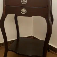 میز دکوری و تلفن سه کشوه