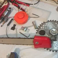 تبدیل علف زن به اره برقی