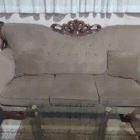 مبل کلاسیک 7نفره|مبلمان خانگی و میز عسلی|رباط‌کریم, رباط‌کریم|دیوار