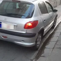 پژو ۲۰۶ مدل ۱۳۸۹ نقره ای  هاچبک تیپ ۲|خودرو سواری و وانت|تهران, نظام‌آباد|دیوار