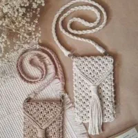 کیف رودوشی مکرومه|کیف، کفش، کمربند|قم, پردیسان|دیوار