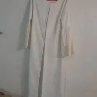مانتو سفید مجلسی
