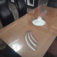 میز غذا خوری چوب راش درجه یک