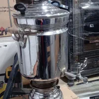 سماور برنجی مجلسی بزرگ|کلکسیون اشیاء عتیقه|کاشمر, |دیوار