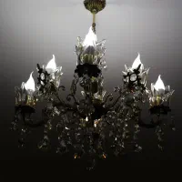 لوستر ۸ شاخه|لوستر و چراغ آویز|گرگان, |دیوار