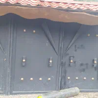 دروازه ورق سنگین ۴ متری|مصالح و تجهیزات ساختمان|لاهیجان, کوه بیجار|دیوار