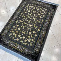 قالیچه سرمه ای فیلی همه طرح اقا سید درب منزل|فرش|مشهد, خین عرب|دیوار