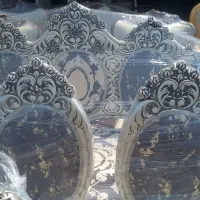 سه سرویس مبل 9نفره چوب راش بیرون180به بالاس