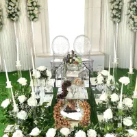 اجرای سفره عقد کریستال