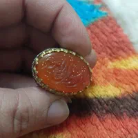 انگشتر درج یک دست ساز ومخراج کاری شوده