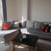 مبلمان ال مدرن طوسی روشن شیک