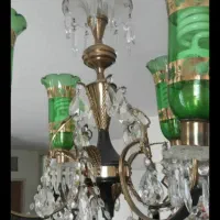 لوستر چهار شاخه برنز|لوستر و چراغ آویز|تهران, اوقاف|دیوار