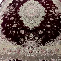 فرش ماشینی۱۲متری۲عددتمیز بدون ایراد درحدنو